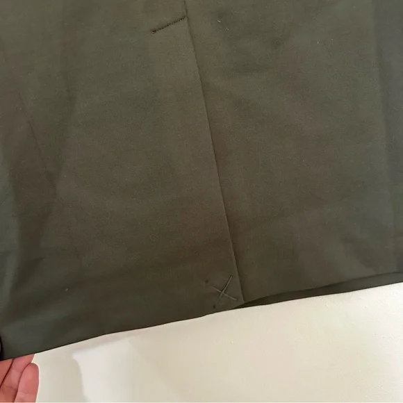 Banana Republic Cross-Back Sheath Dress, Dark Green Size Small New with Tags - Picture 9 of 9